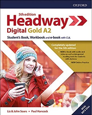 Headway Digital Gold A2 Student's Book & Workbook with Key