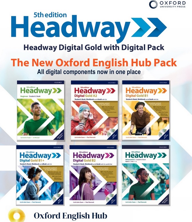 Pack)　Digital　with　SBWB+Key+Digital　Pack　GOLD　Headway　A2:　5th　–　(Hub　Ed　Pack　Store　Gold　Carelli