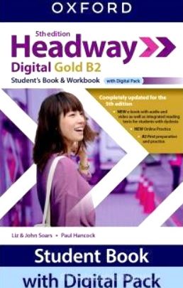 Headway GOLD 5th Ed with Digital Pack (Hub Pack) Gold B2: EN CHECK+SB&WB+Key+Digital Pack