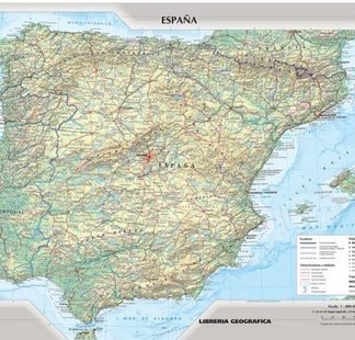 Spagna fisico-politica - España