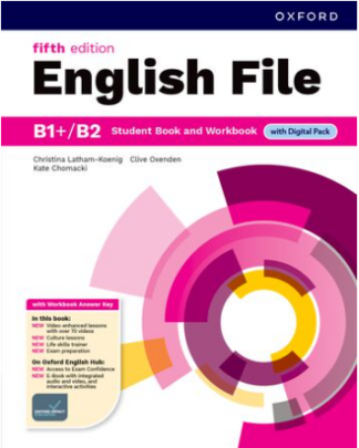 English File 5th Edition - STUDENT BOOK AND WORKBOOK - B1+/B2 - WITH KEY