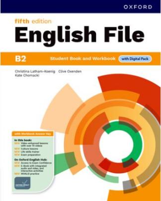 English File 5th Edition - STUDENT BOOK AND WORKBOOK - B2 - WITH KEY